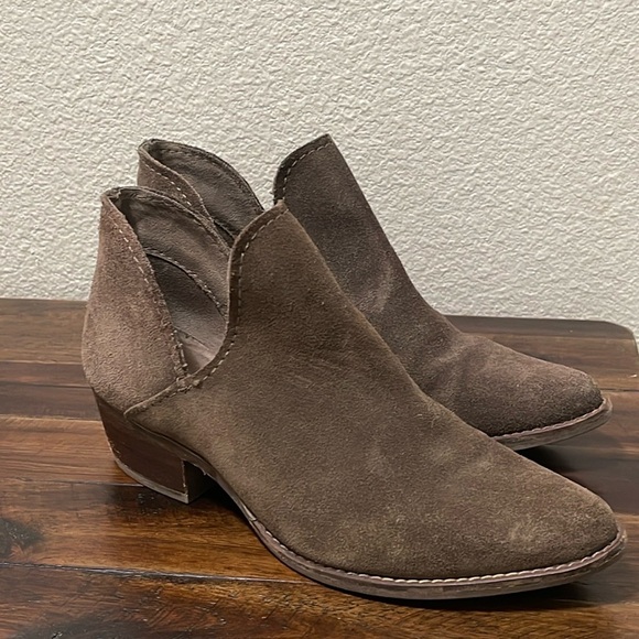 Steve Madden Ankle booties boots size 6.5 dark olive green - Picture 14 of 14